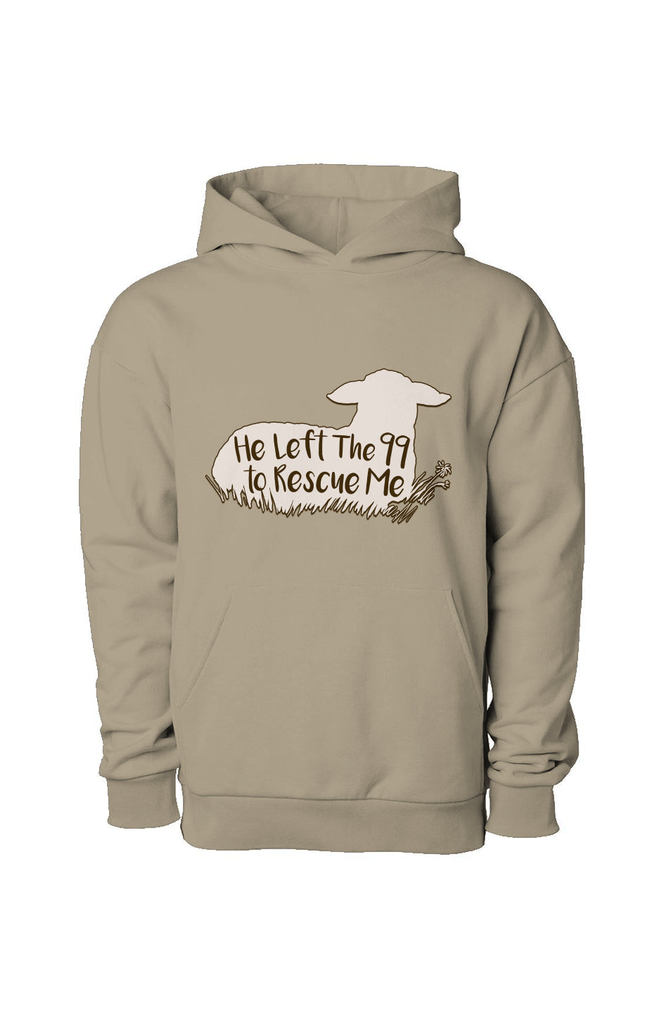 He Left The 99 Pullover Hooded Sweatshirt