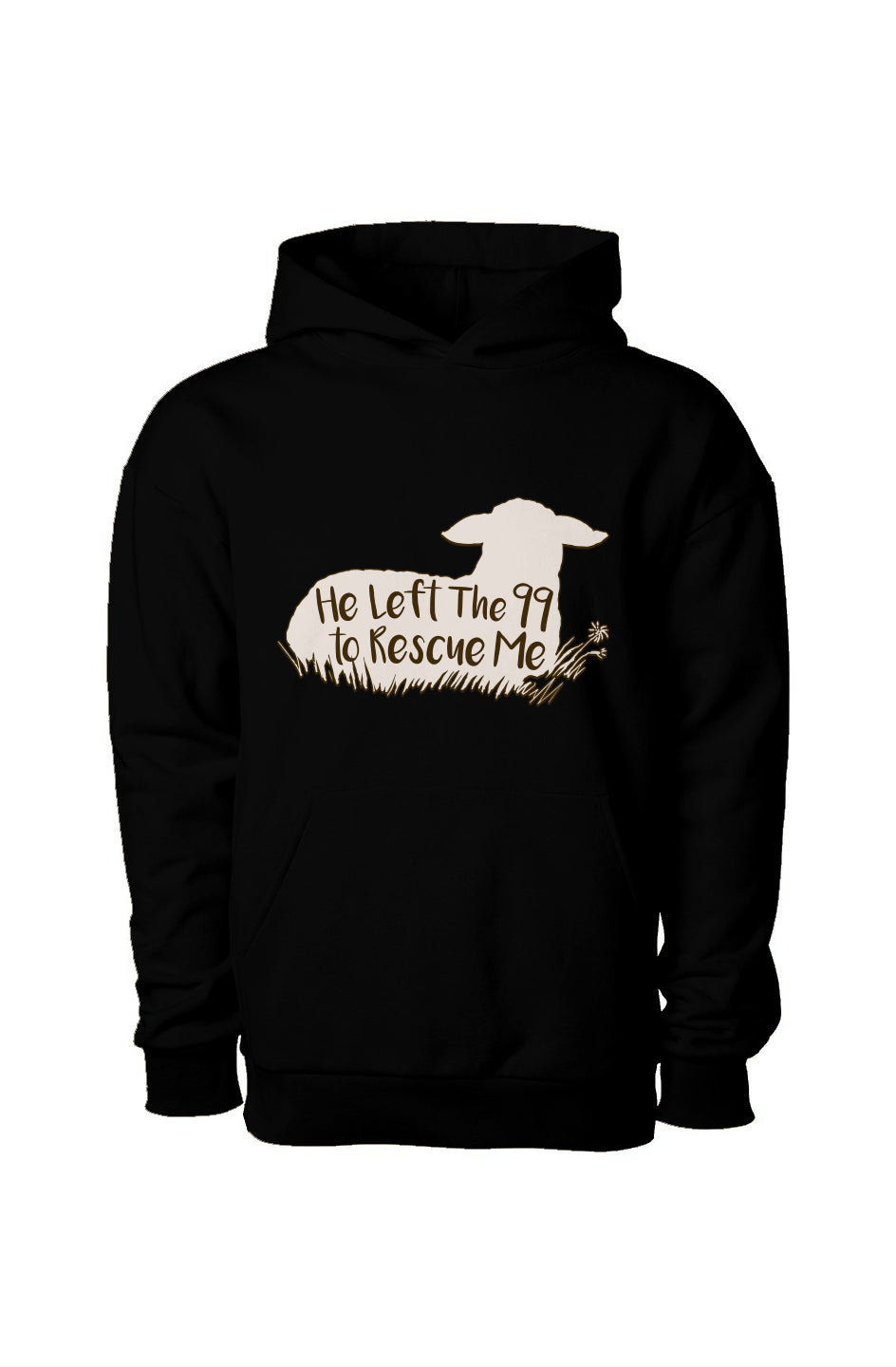 He Left The 99 Pullover Hooded Sweatshirt