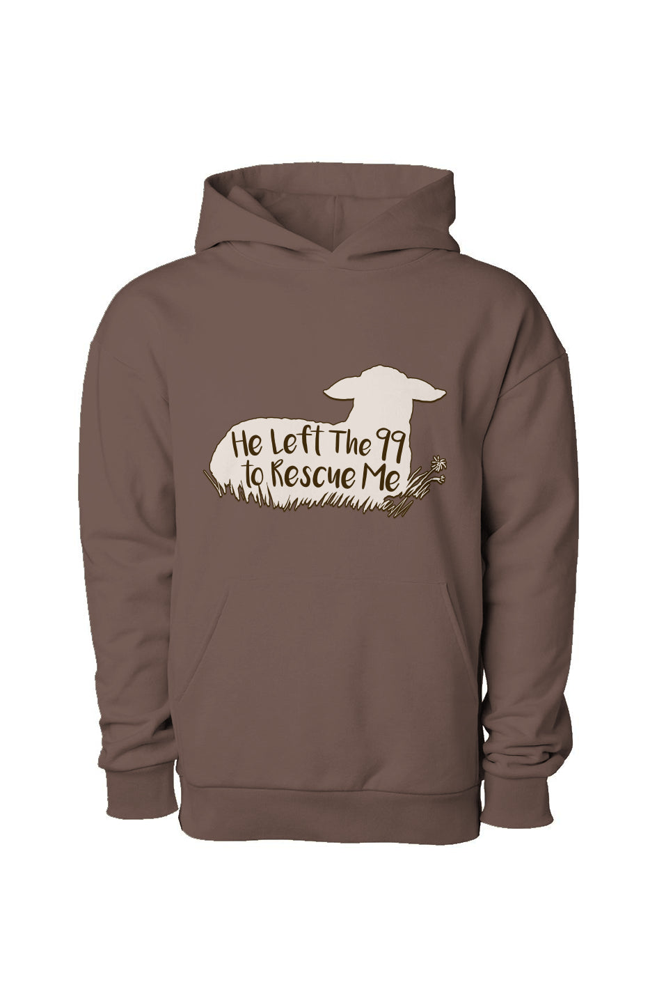 He Left The 99 Pullover Hooded Sweatshirt