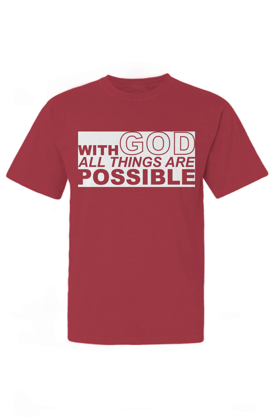 With GOD All Things Are Possible T-Shirt