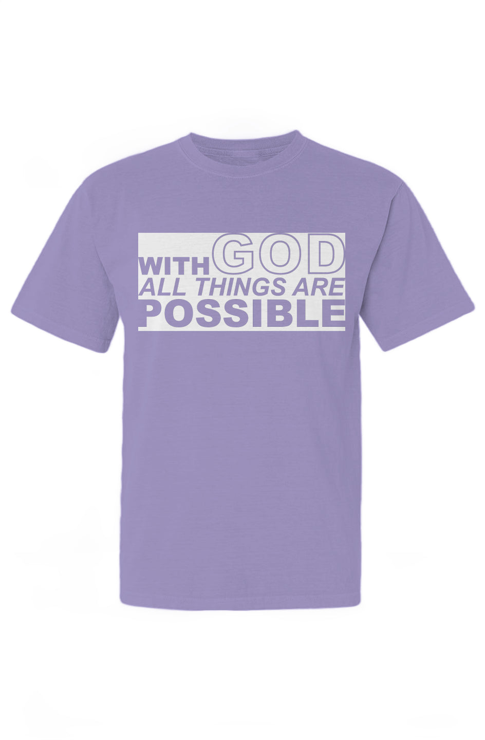 With GOD All Things Are Possible T-Shirt