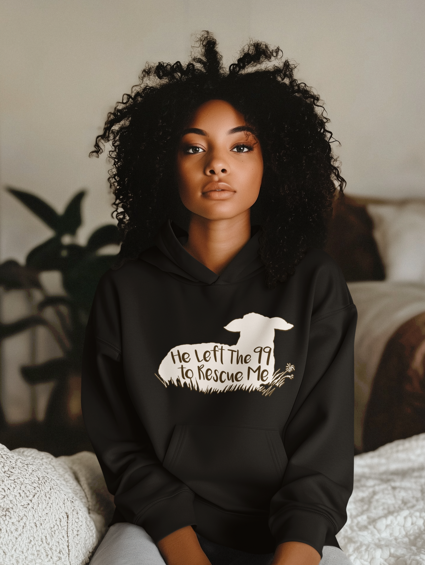 He Left The 99 Pullover Hooded Sweatshirt