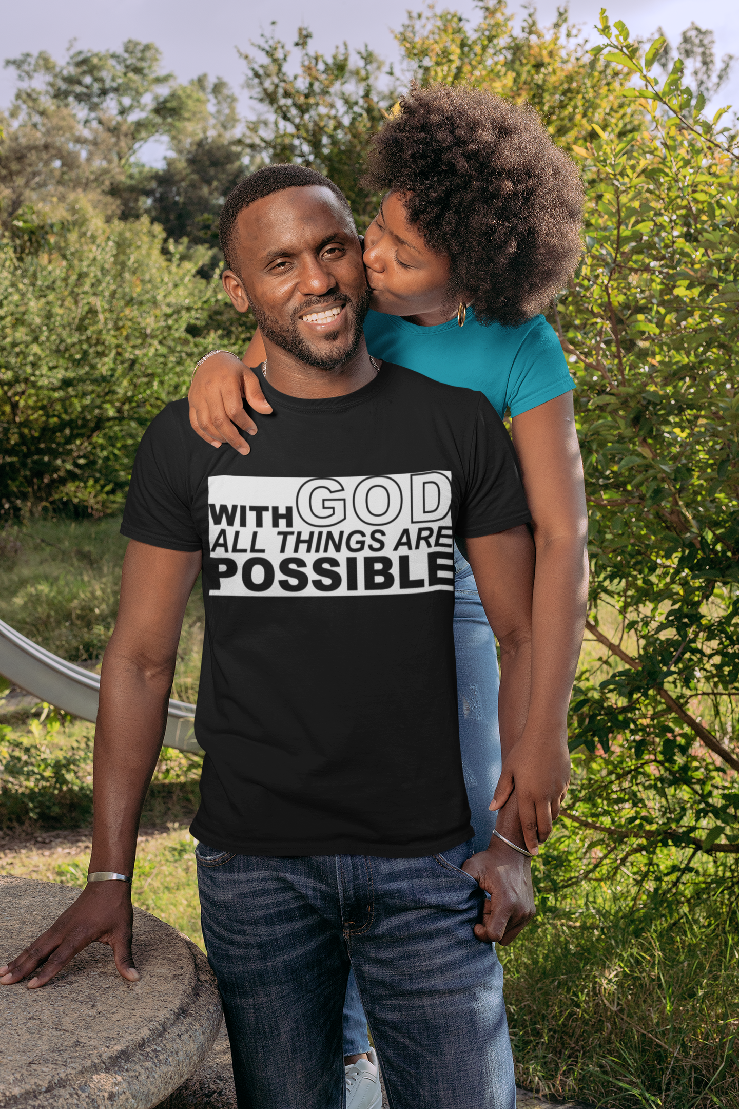 With GOD All Things Are Possible T-Shirt